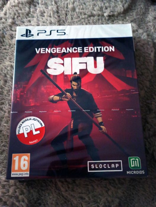 SIFU Vengeance Edition Limited PS5 - nowa, zafoliowana - rarytas !