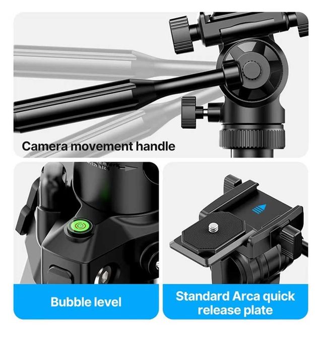 Profesjonalny aluminiowy statyw tripod Ulanzi MT-65