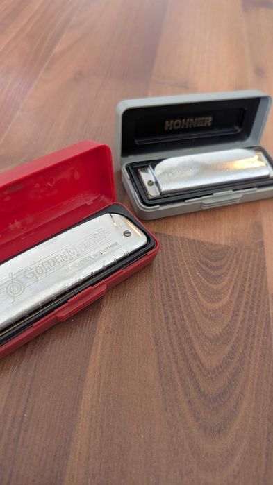 Harmonicas Hohner Special 20 & Golden Melody