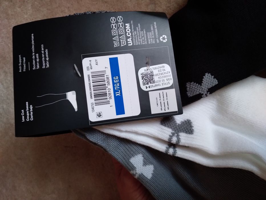 Skarpetki funkcyjne Under Armour r. XL 47+