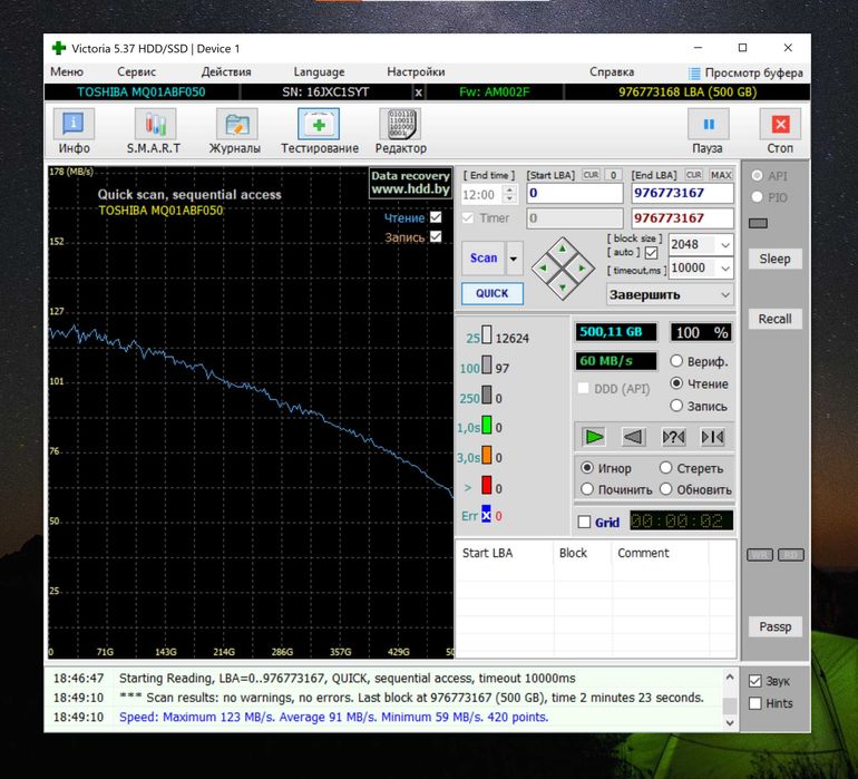 500Gb UnionSine HDD Внешний жесткий диск (Новый)