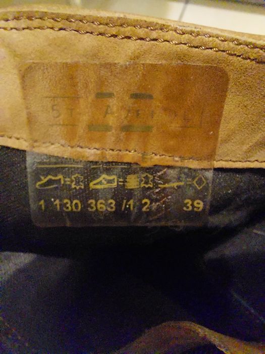 Botki 5th Avenue skóra brąz