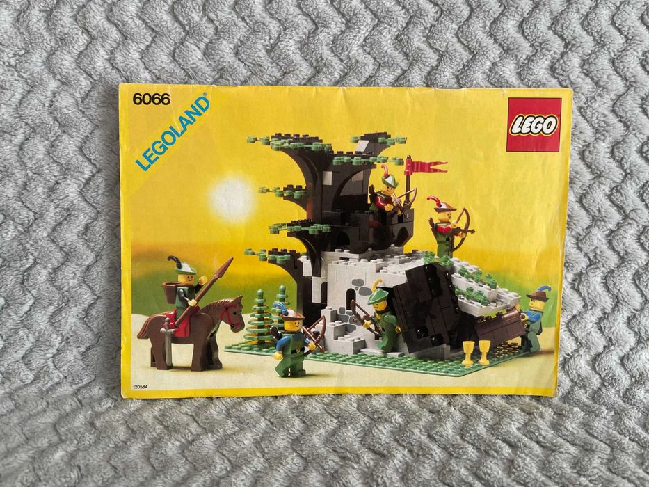 Lego 6066 Camouflaged Outpost = kompletny 100% + instrukcja