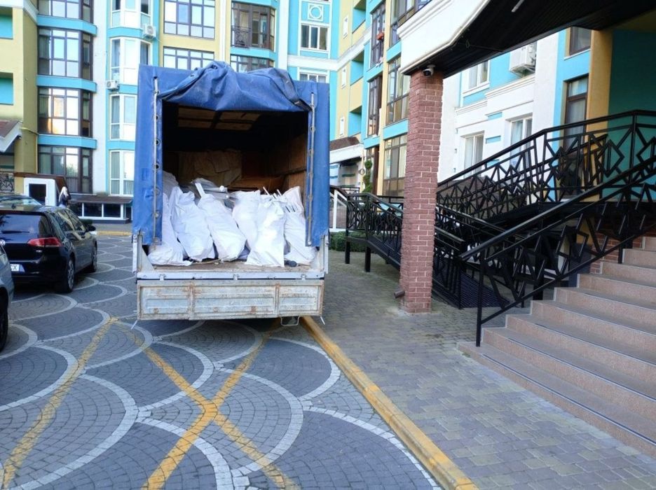 Вивезення мотлоху, будівельного сміття, гілок, вывоз мусора и хлама