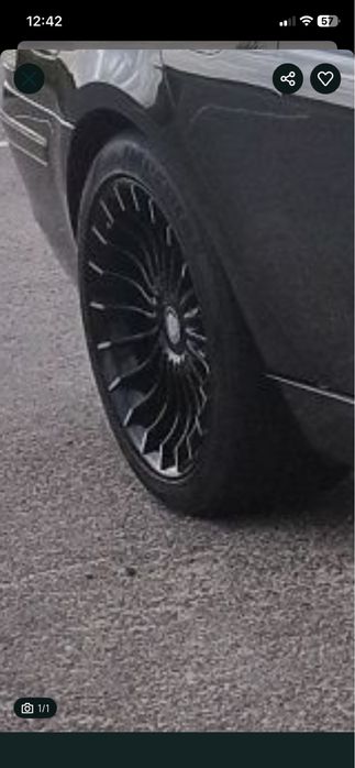 Felgi 19r przód 8.5 tył 9.5  5X120