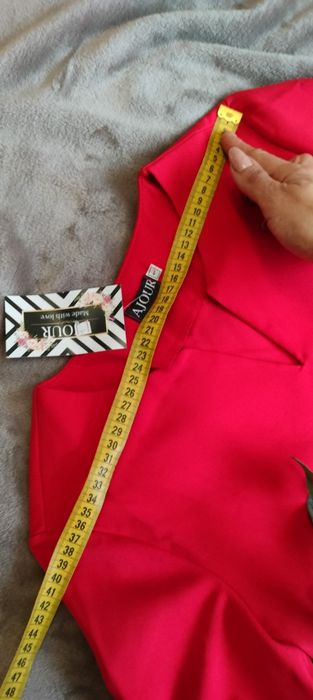 Червона сукня А силует  S M нова