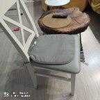 białe krzesła krzyżaki 4 sztuki za połowę ceny