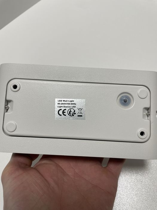 LED настінний світильник 12W 3000K, IP65