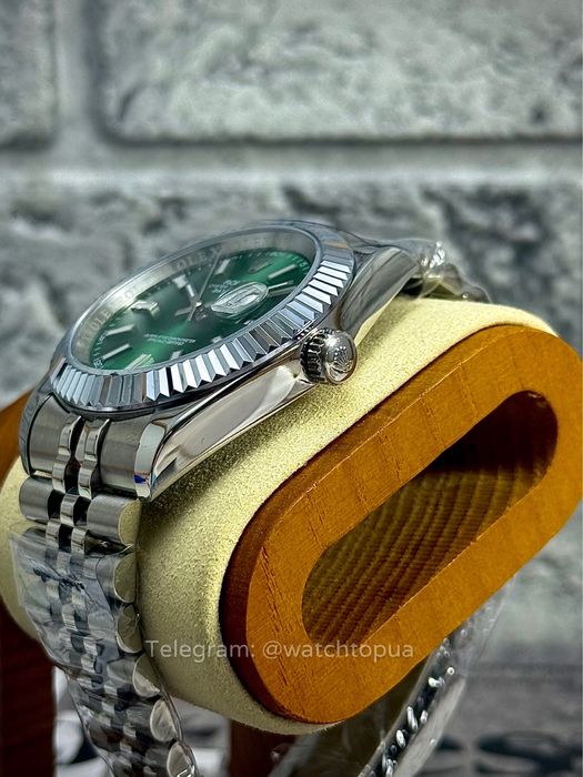 Годинник Rolex Datejust 41 mm Green Dial Ролекс