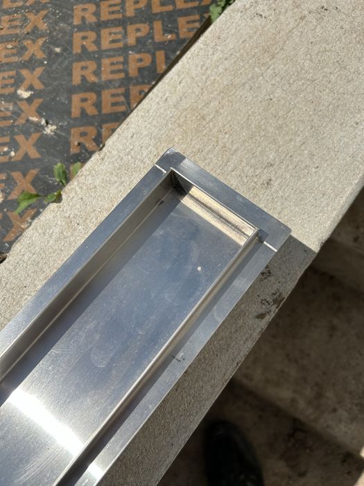 Sifão Aço Inox 900x70mm