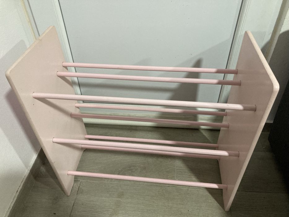 Estante/sapateira de unicórnio