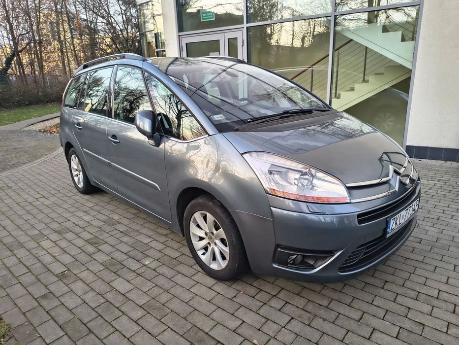 Citroën C4 Picasso Citroën C4 Grand Picasso 2.0 HDI MCP Exclusive– krajowy - polski salon