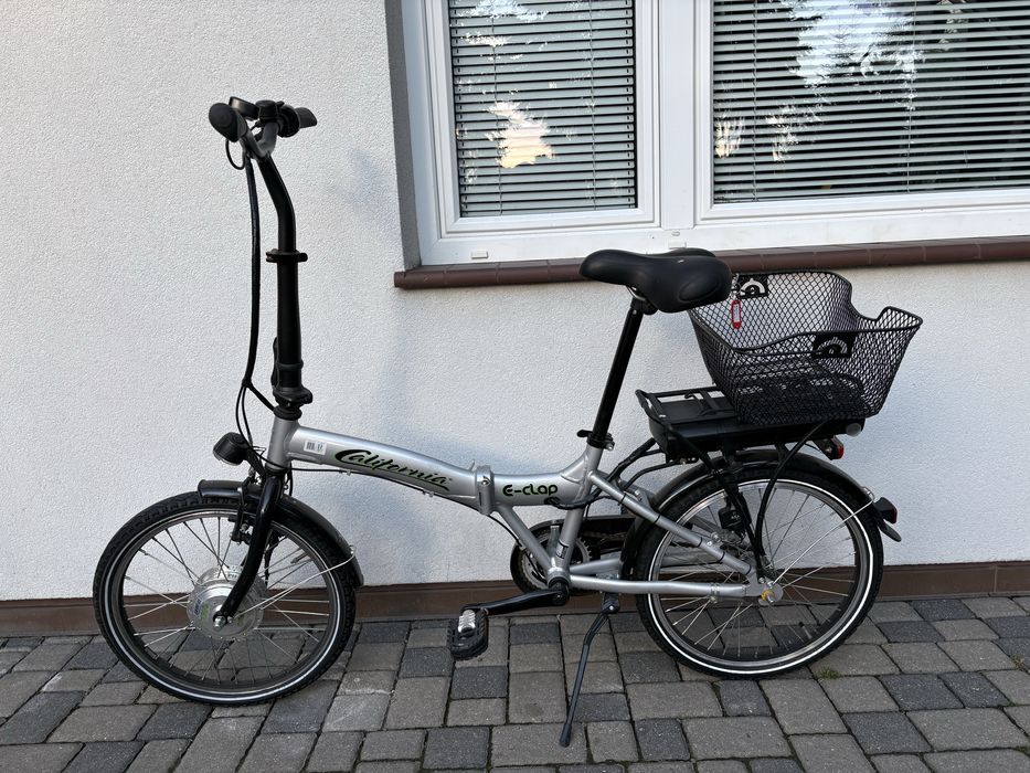Elektryczny rower składak