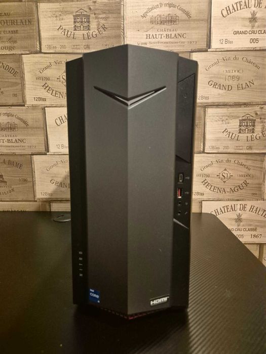 Komputer Gamingowy Acer Nitro N50-640 | i5-12400F | RTX 3060 Ti | 16GB RAM | SSD 1TB | Wi-Fi