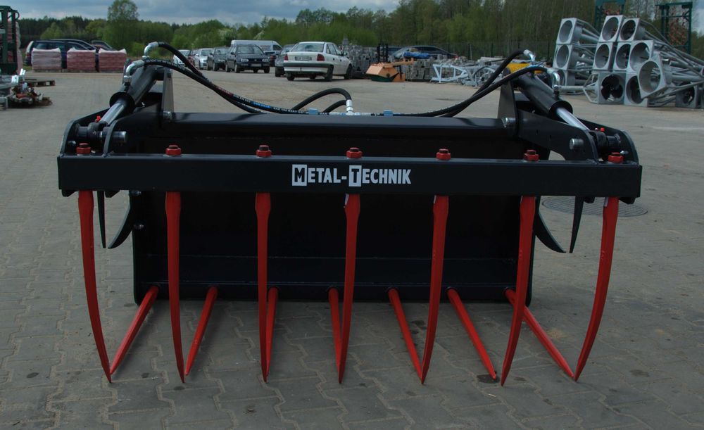 Krokodyl do obornika 1,4m 2-cyl. Metal-Technik