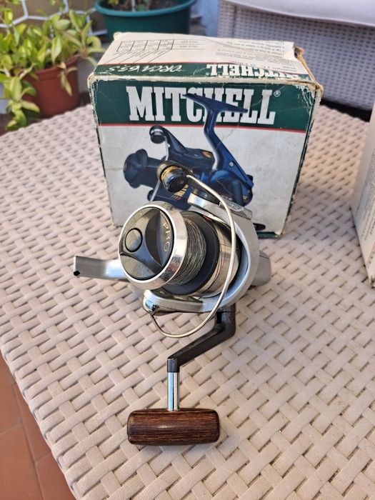 Canas de pesca ,  Carretos Shimano e Mitchell
