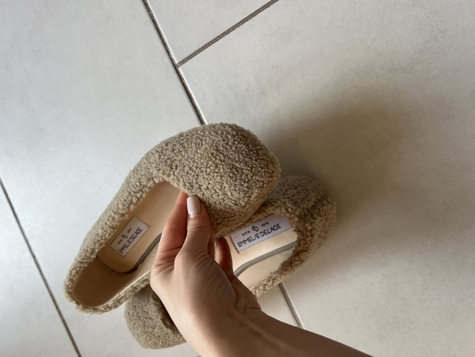 Балетки хутряні Emmelie Delage*Sonya Moroziuk