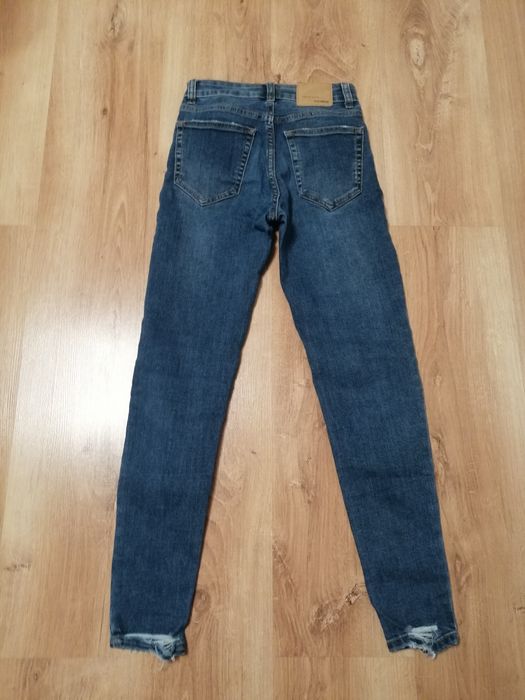 Spodnie dżinsowe pull&bear dziewczęce