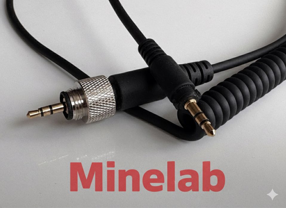 Кабель наушников Minelab Manticore, Equinox 600/700/800/900, X-Terra