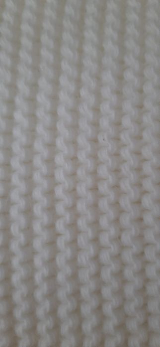 Шарф - снуд белый