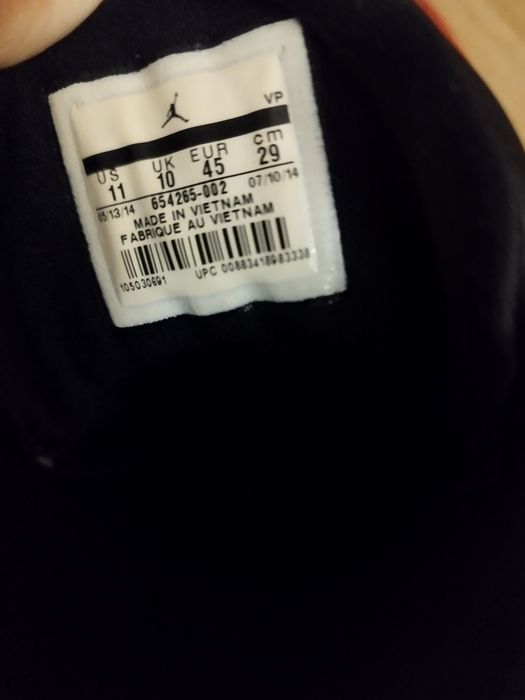 Tênis Nike air Jordan 45