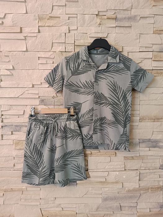 Komplet letniej koszula plus spodenki 122