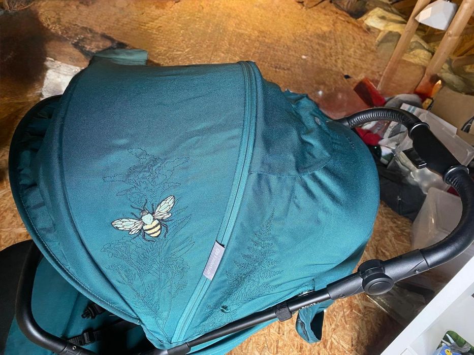 Wózek spacerowy Kinderkraft Route Nature Vibes zielony