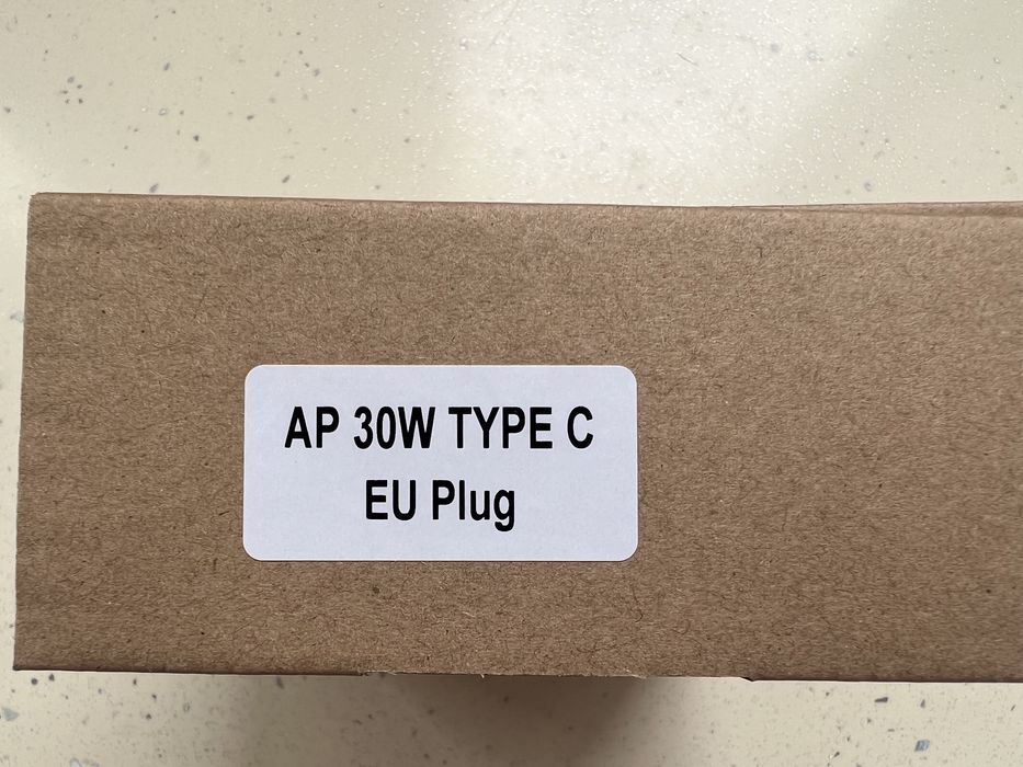 Зарядка комплект 30W MacBook Air USB C Macbok Air, iPhone 15, 16, 17