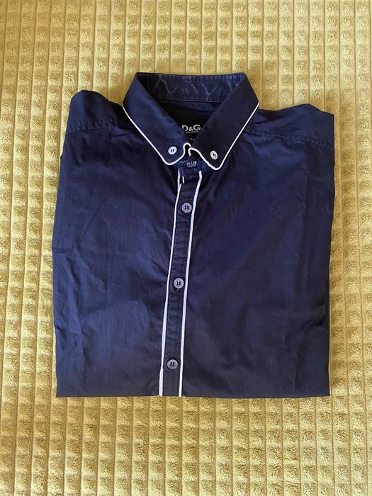 Camisa formal preta da marca Dolce & Gabbana