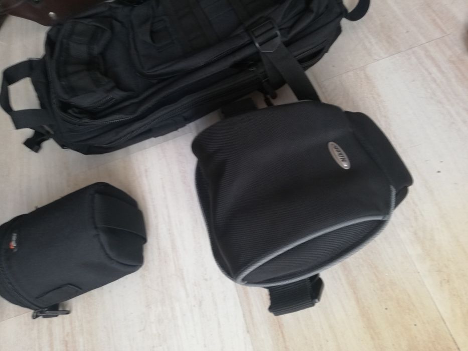 Várias malas/mochilas fotografia Lowepro e outras