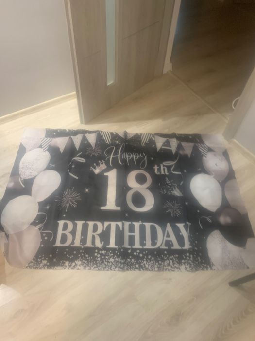 Dekoracja na 18 urodziny