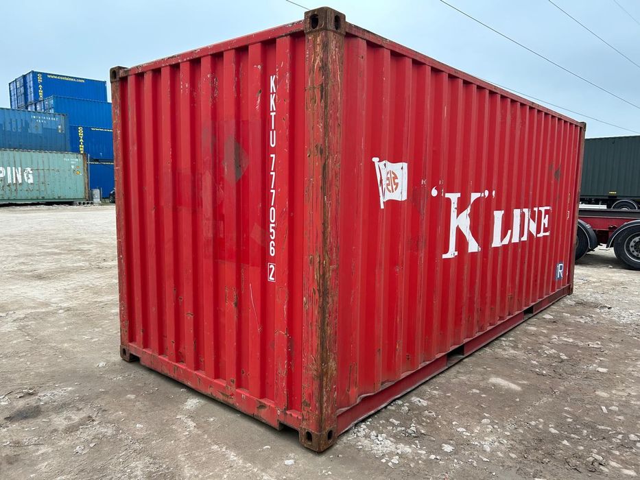 Kontener morski magazynowy budowlany 20DV 6 -metrowy