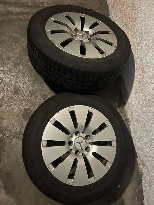 Jantas Mercedes bens 16” c/ pneus de inverno