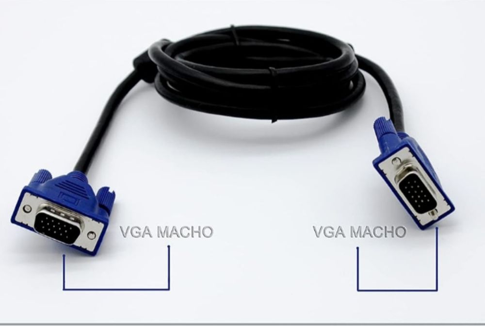 cabo VGA Macho - Macho
