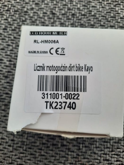 Licznik motogodzin dirty bike Kayo