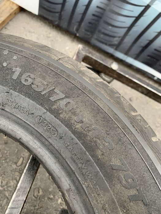 Шини 165/70 R13 пара Kumho 2023p літо 6мм