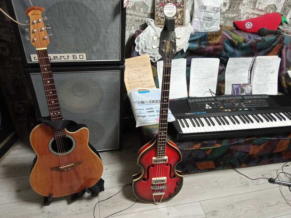 Бас гітара Орфей скрипка