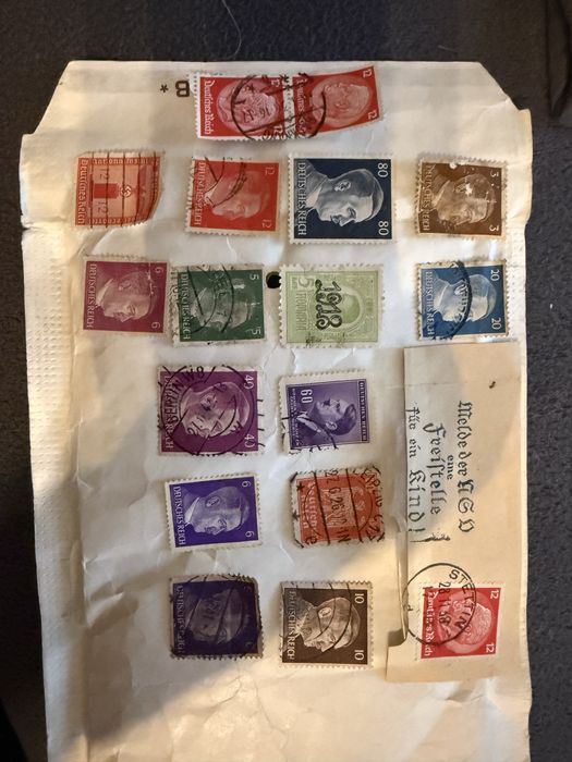 Sprzedam przed wojenne znaczki Niemieckie