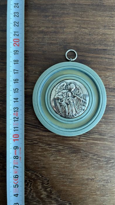 Medalhas de berço em prata
