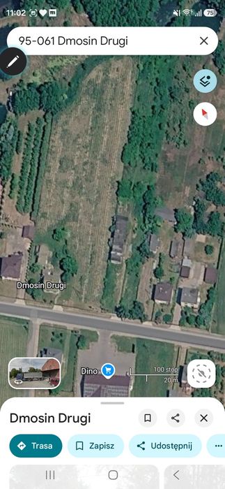 Na sprzedaż działka – Dmosin Drugi, 0,4529 ha