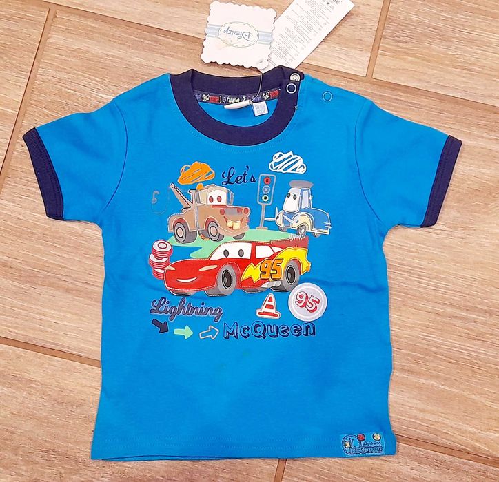 T-shirt NOWY !!!Disney Mcqueen bawełna 100%
