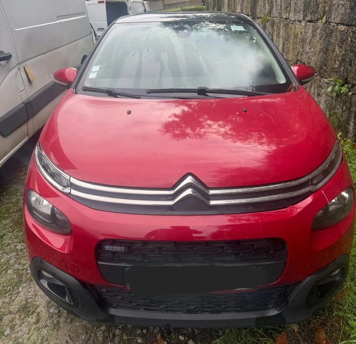 Frente Completa Citroen C3 1.2 VTi Ano 2017