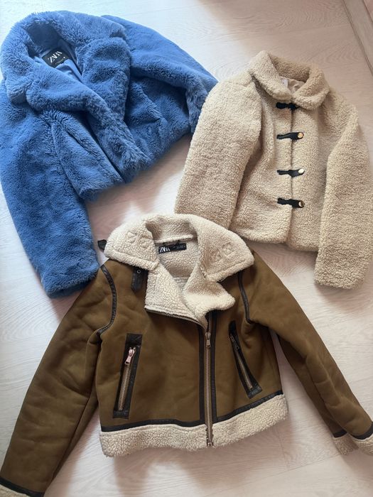 Zara Шубки и дубленка