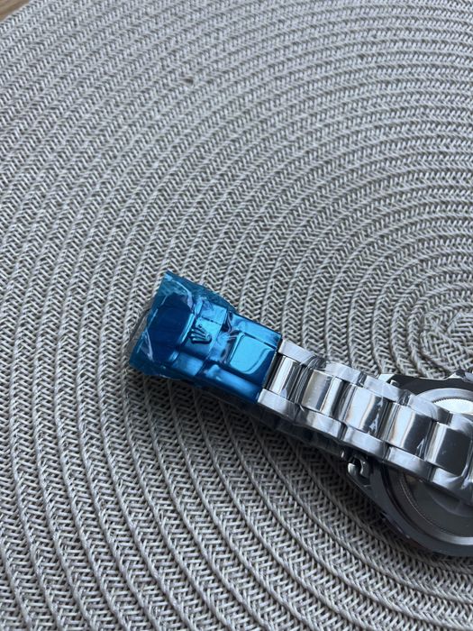 Zegarek czarno/srebrny, nowy