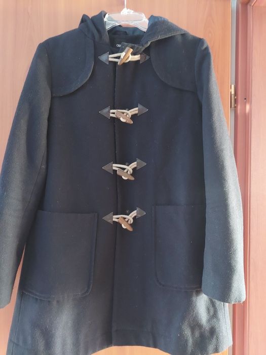 Asos ,płaszczyk   bawełniany,granatowy,rozmiar  36 ,cena  15  zł