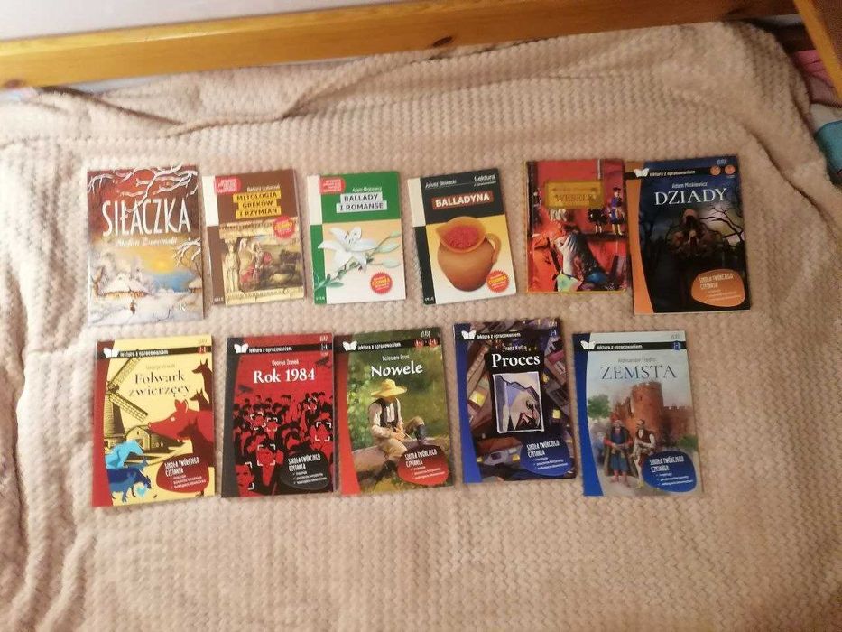 Lektury szkoła podstawowa, średnia