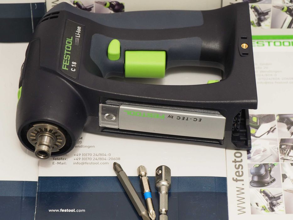 Wkrętarka FESTOOL C 18 +bity bez aku ladowarka Nowa