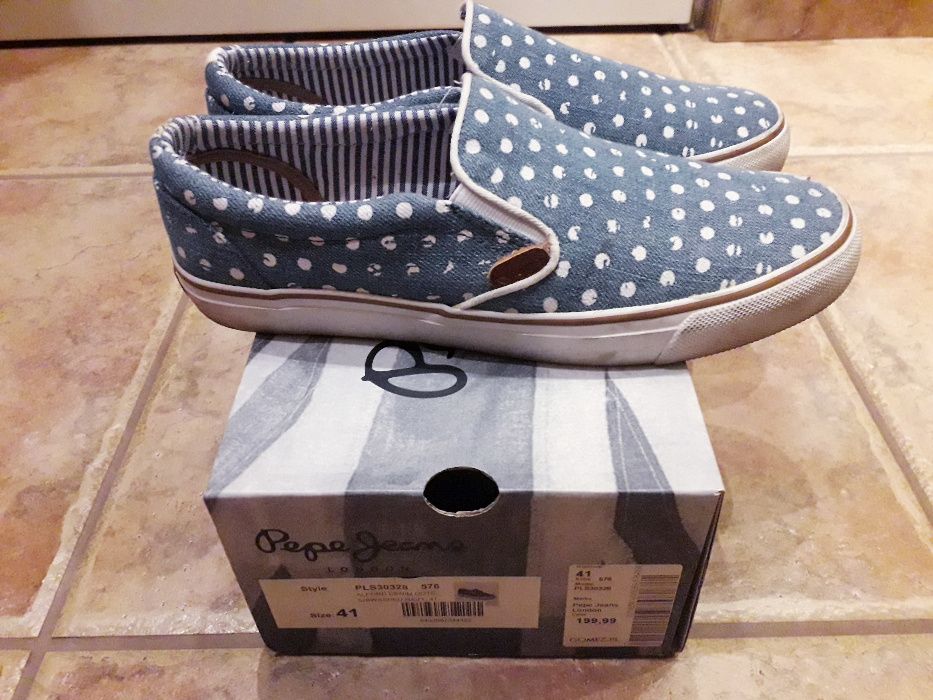 Buty tenisówki damskie PEPE JEANS