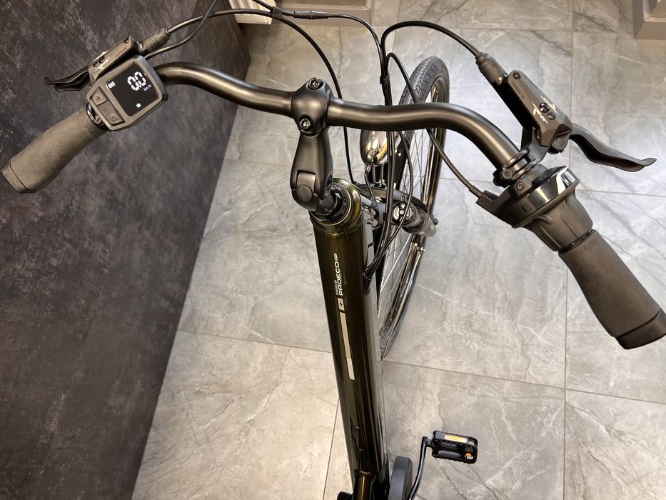 Fajny rower elektryczny ROMET PROECO EASY 36v 10AH tarczowe hydrauliczne hamulce NOWY