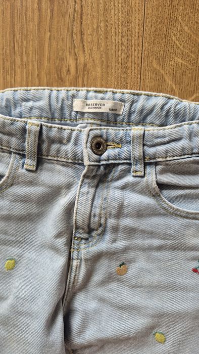 Jeansy dziewczece 134